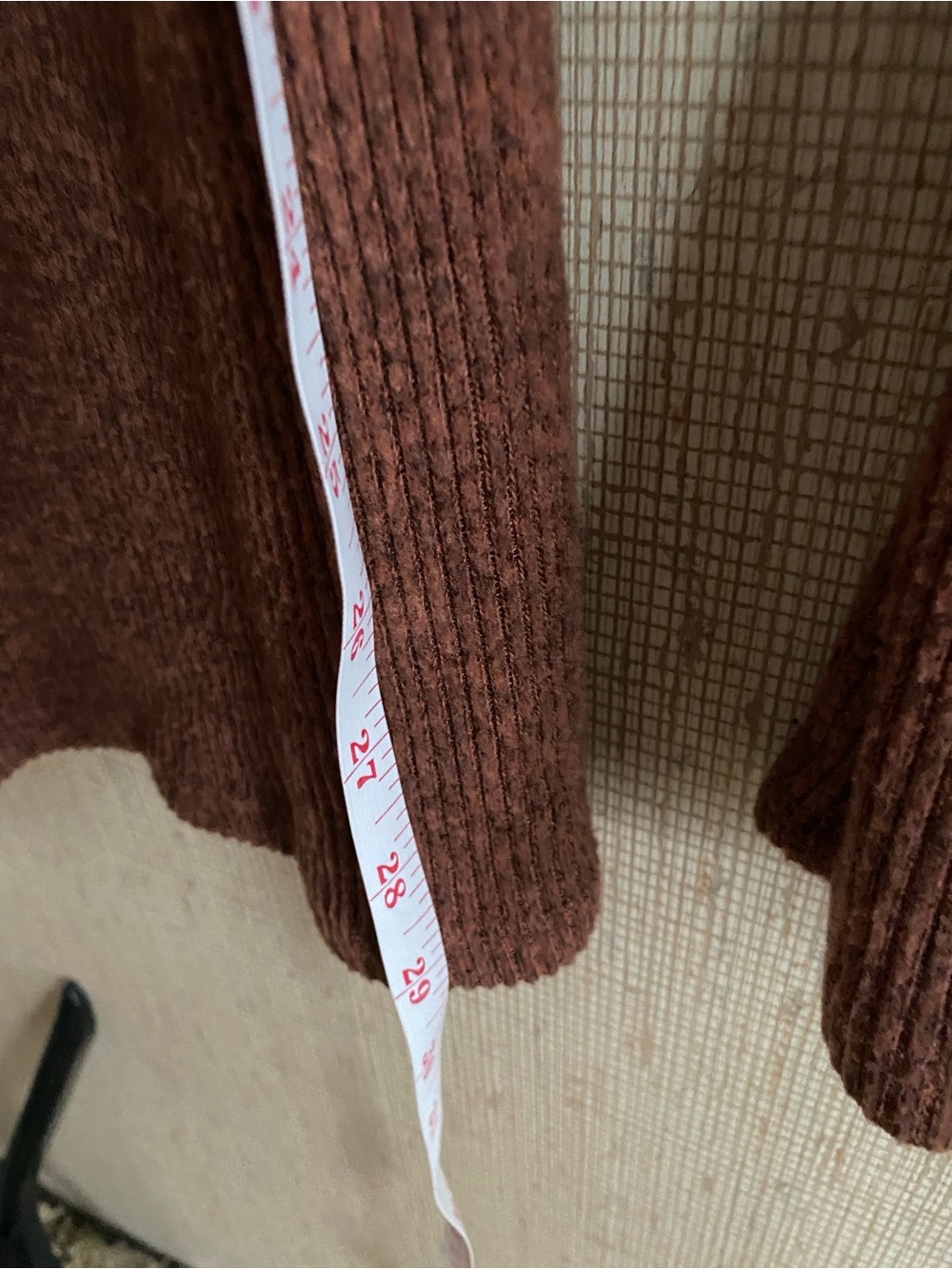Almost Famous Ribbed Knit Button-Front Top in Rust Matching Set! - Picture 8 of 8